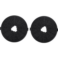 2PCS Hood Activated Carbon Filter Activated Carbon Filter Circular Household Kitchen Range Hood Replace Part