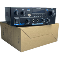 Auto-partner AK55 TPA3116 HiFi Audio Amplifier Digital Bluetooth AMP RMS 70W+70W Channel 2.0 Inputs FM Radio