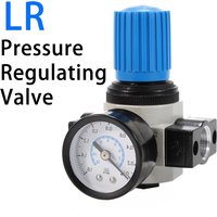 LR 1.6Mpa High Pressure Regulator Air Filter Processor Oil Water Separator LR Precision