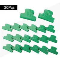20PCS Greenhouse Frame Clamps For 5 6mm Round Stakes Or Pipes Used With Shade Tarpaulins And Plastic Film Coverings