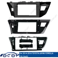 10.1Inch Car Radio Fascias For Toyota Corolla Levin Auris 2014-2016 Android Stereo Player 2 Din Head Unit Panel Dash Frame