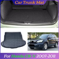 For Honda CR-V CRV 2007 2008 2009 2010 2011 Car Rear Trunk Mat Waterproof Boot Luggage Tray Floor Liner Pad Mat Cargo Carpet Mud
