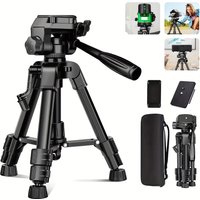 Mini Tripod for Camera, 25inch Aluminum Tabletop Camera Tripod, Portable Travel Tripod , for Cameras, Projectors, Spotting Scope