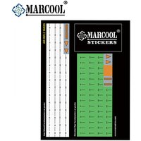 MARCOOL 10PCS/30PCS Hunting Scope Stickers Riflescopes Sight Turret & Side Adjustment Scale Count Label Stickers