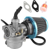 For 50cc 70cc 80cc 90cc 110cc 125cc ATV Dirt Pit Bike with 35mm Air Filter 19mm Carb PZ19 Carburetor Universal Fuel Filter