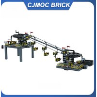 MOC Building Block Chairlift GBC Children's Gift Toy Education Model Science Educational Gift Creative Building Block