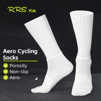 Rrskit Summer Cycling Aerodynamic Socks TPU Anti Slip Abrasion-resistant Breathable Outdoor Running Cycling Gear Unisex Socks