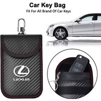 Car Key Case Signal Blocker Bag RFID Shielding Pocket For Lexus F SPORT ES RX NX LS UX LM LX GX LC RZ IS CT GS RC HS RC350 UX250