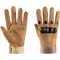 1Pair Tactical Military Gloves, Color Bullet Air Gun Shooting, Soldier Combat Anti Slip Bicycle All Finger Gloves