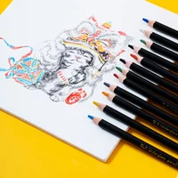 Pottery Underglaze Color Pencil 12 Colors Optional Oil-based Colouring Glaze Powder Pen DIY Ceramic Painting Coloring Tools