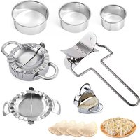 Multi-size Dumpling Maker Stainless Steel Dough Cutter Eco Friendly Pie Ravioli Dumpling Mold Dough Press Pastry Accessories