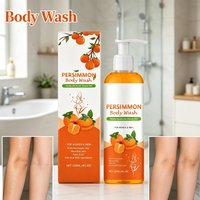 120ml Orange Fragrance Nourishing Body Wash Deep Cleansing Moisturizing Shower Gel Refreshing Long Lasting Aroma Daily Body Care