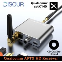 CSR Wireless Receiver APTX-HD BT 5.2 HiFi Stereo Audio Adapter Support Coaxial Optical Fiber aptX-LL For Headphone TV Amplifier