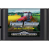 Farming Simulator 16-Bit Game Card For Mega Drive