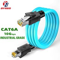 High-end Ethernet cable CAT6A High Flexible Industrial Network cable For Router/PS5/ABB/PROFINET/Siemens RJ45 Cable Ethernet