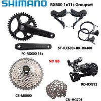 Shimano RX600 11Speed Road Group 1x11S RX600 Shifter BR RX400 Crankset 170MM 172.5MM 40T RD RX812 M8000 Cassette HG701 Chain