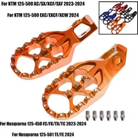 Motorcycle Foot Pegs FootRest For KTM SX SXF XC XCF EXC EXCF For Husqvarna TX FX TC FC TE FE 125 250 300 350 450 500 2024 2025