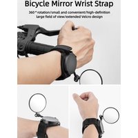 AliExpress Wind&Moon 360-Degree Rotatable Bicycle Mirror Rearview Wristband Rear View Arm Back Wrist Strap Motorbike Rear Reflector Riding Equipment