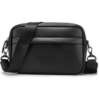 Casual Solid Men's Crossbody Bag Messenger Bag Mens PU Leather Crossbody Shoulder Bags Male Handbag Bags Cross Body Ba