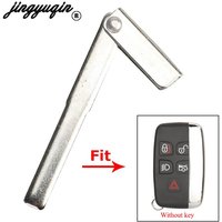 jingyuqin Remote Car Key Blade for Land Rover Discovery 4 Freelander Range Sport Evoque fit Jaguar XE XFL Fob Replacement