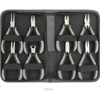 Pliers Tool Set Mini Pliers Repair Tool Bag Long Nose Flat Nose Bent Nose Combination Pliers Universal Remover Tool 8-Piece Set
