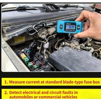 Automotive Fuse Current Tester CNBJ-611 Car Leakage Analyzer Fault Tester Automotive Fuse Current Testing Tool LCD Display