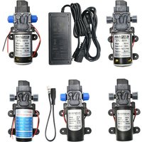 60W 80W 100W Water High Pressure Diaphragm Water Pump DC 12V 24V Self Priming Pump Automatic Switch Irrigation System Tools