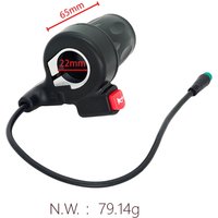 AliExpress MEROCA Mountain Biking Throttle Grip 23X Throttle Lever For Mountain Bikes Throttle Lever Black Wide Compatibility Ergonomic Design