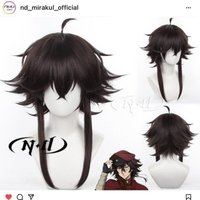 ND Suehiro Tecchou Wigs Anime Bungo Stray Dogs Cosplay Synthetic Heat-resistant Hair Wig for Halloween Party Performance