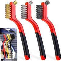 Wire Cleaning Brush, Motorcycle Wheel Hub Detail Cleaning Tool, Stainless Steel Motorcycle Accessories Tools