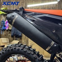 Exhaust Heat Shield Cover For Husqvarna TE250 TE300 For KTM EXC XC XCW TPI 250 300 Motocross Tail Pipe Protection Guard Parts