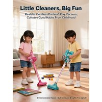Simulation Electric Vacuum Cleaner Toy Set Housework Role Play Educational Toy Parent-Child Interaction Birthday Christmas Gifts