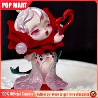 Genuine POP MART Skullpanda Petals In Four Acts Series Blind Box Figures Home Decoration Figurine Ornament Model Toys Gifts