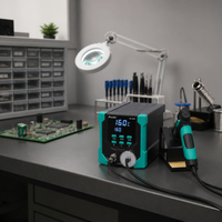 Pro'sKit SS-331NH ESD LCD Digital BGA Entlötsauger mit Absaugfunktion und Schlaffunktion