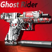 Shell-throwing Manual Launchable Soft Bullet Gun Children's Simulation Decompression Boy Toy Gun Parent-child Interactive Toy