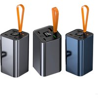 A2BA PowerBank 20000mAh 22.5W Fast Charging 2 USB + 2 Type C Outputs & Inputs LED DIY Charging Case No Battery