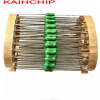100pcs Axial Lead Green Fuse 125V/250V 0251 0.5A/1A/1.25A/2A/2.5A/3A/5A 2.4x7 Fast Blow PICO Resistance Fuse Insurance Pipe