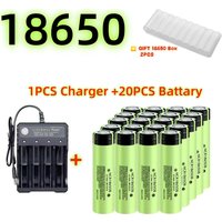 18650 Battery Pilas Recargable Original 34B NCR18650B 3400mAh 3.7V Li-ion High Capacity for Flashlight Power Tool Toy Batteries