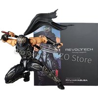New Revoltech 1/12 Amazing Yamaguchi Ryu Hayabusa Ninja Gaiden Action Anime Figures Collection PVC Movable Model Toys Gift