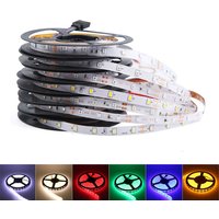 5M RGB LED Strip Lights 2835 5630 5050 SMD DC12V IP20 IP65 Waterproof 60LEDs/M Fiexble Diode Tape Ribbon for Home Decoration