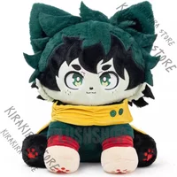 My Hero Academia Midoriya Izuku Cosplay Cat Series Action Figure Mascot Stuffed Animal Maumet Puppet Genuine Ornaments