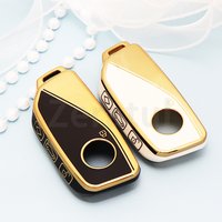 For BMW 7 Series G09 XM F98 X4M LCI G18 X5 G81 M3 I20 IX G07 X7 LCI U11 X1 G70 TPU Car Key Case Cover Holder Fob Keychain