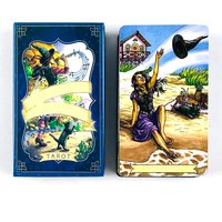 Tarot Cards English Eersion Prediction Divination Tarot Deck Board Game Cards,Christmas and New Year Family Party Games