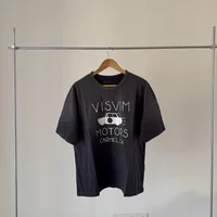 VSVM KOFU SPOT MOTORS CLUB Jumbo Vintage Washed Car Print Short Sleeve T-Shirt 25SS