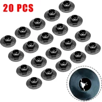 20pcs Wheel Arch Liner Splashguard Clips Nut For Hyundai For Kia Fender Liner Mud Guard Nut 84145-26000