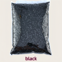 Black/White Color 5 Sizes 2mm-6mm Round Non Hotfix Glitter Bling Silver Flatback Rhinestones Glue On Beads Nailart Nail Gems Diy