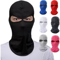 AliExpress UV Windproof Balaclava 2 Hole Face Mask Dustproof for Cycling Motorcycle Outdoor Men Women Sun Hood