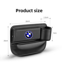Car Seat Storage Box With Cup Holder for BMW E46 E90 E60 F30 F10 E39 E36 F20 G20 G30 E92 E87 E91 X5 E70 Auto Accessories