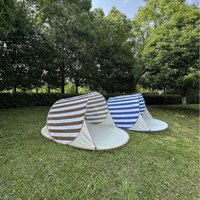 Outdoor Camping Tent Quick Opening Fully Automatic Free One Person Camping Tent Awning Beach Tent
