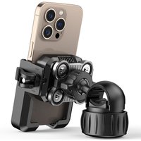 Bike Motorcycle Phone Holderwith Vibration Dampener Universal Bike Phone Holder Adjustable Handlebar Cell Phone Holder